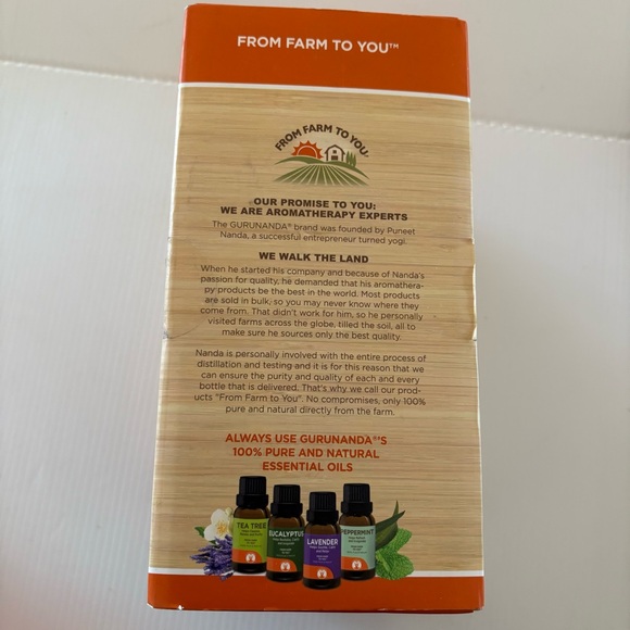 Gurunanda The Mini Tree Ultrasonic Essential Oil Diffuser with 3 Essential Oils - Picture 13 of 14